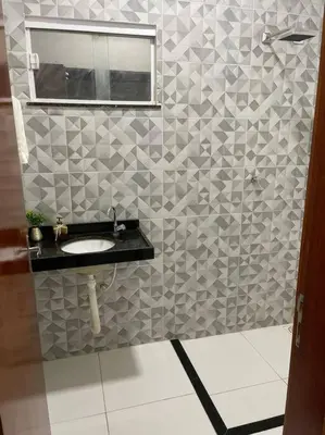 Uma casa de banho em Casa Miguel Arcanjo