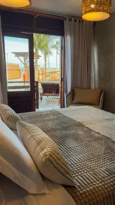 Uma cama ou camas num quarto em Carnaúba Hotel Boutique