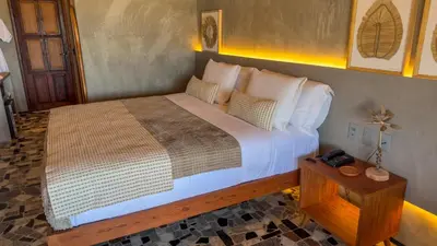 Uma cama ou camas num quarto em Carnaúba Hotel Boutique