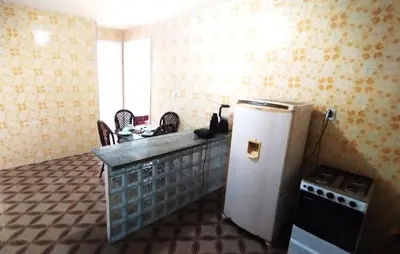 A cozinha ou kitchenette de Meireles Beira Mar Gigante 3 Quartos