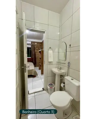 Uma casa de banho em Condomínio Chalés Santo Antônio - Flecheiras