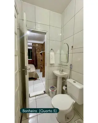 Uma casa de banho em Condomínio Chalés Santo Antônio - Flecheiras