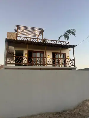 Uma varanda ou terraço em Casa AL Mar - Praia do Preá