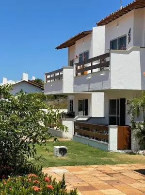 O edifício onde o apartamento está situado