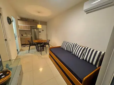 A cozinha ou kitchenette de Fortaleza VG Fun Flats Sol e Mar