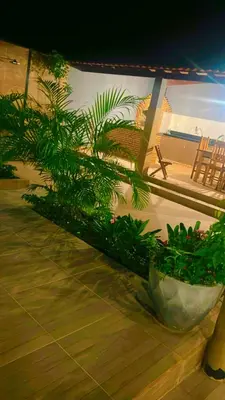 Uma varanda ou terraço em Casa araujo