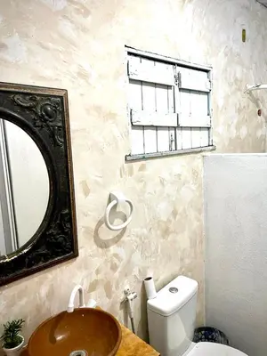 Uma casa de banho em Pousada Casa Verde