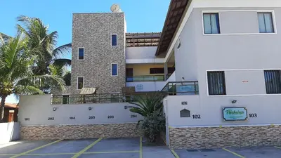O edifício onde o apartamento está situado