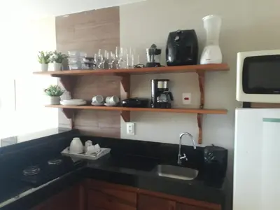 A cozinha ou kitchenette de Flecheiras Residence