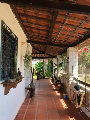 Uma varanda ou terraço em Hostel 35