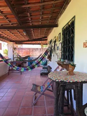 Uma área de estar em Hostel 35