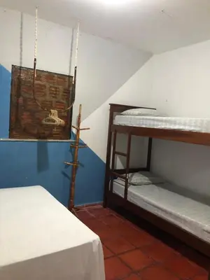 Uma cama ou camas num quarto em Hostel 35