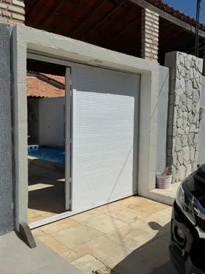 O edifício onde a casa de férias está situado