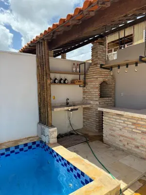 A piscina em ou perto de Refúgio a Beira Mar