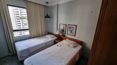 Uma cama ou camas num quarto em Abolição 708