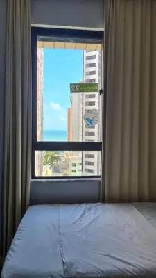 Uma cama ou camas num quarto em Abolição 708