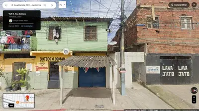 A vizinhança circundante ou próxima da casa de férias