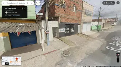 A vizinhança circundante ou próxima da casa de férias