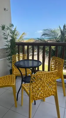 Uma varanda ou terraço em VG Sun Cumbuco