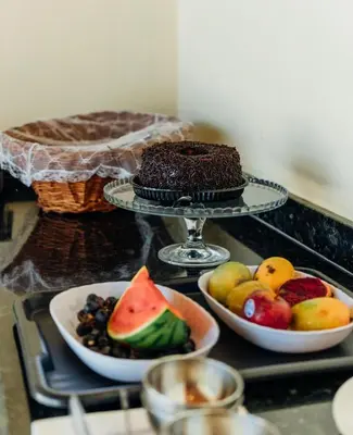 Refeições no hotel ou nas proximidades
