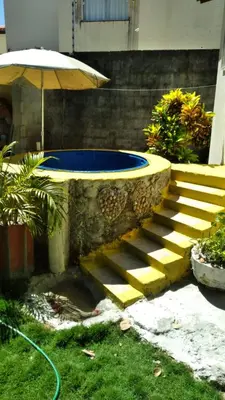 A piscina em ou perto de Casa China & Silva, Otima Casa para praia ou descanso, proximo as Dunas da Sabiaguaba e shoppings em Eusebio e Fortaleza Ce