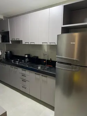 A cozinha ou kitchenette de Apto Jardino - Parque Rachel de Queiroz