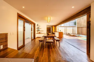 Uma cama ou camas num quarto em Villa Swabrina - Grupo Messina