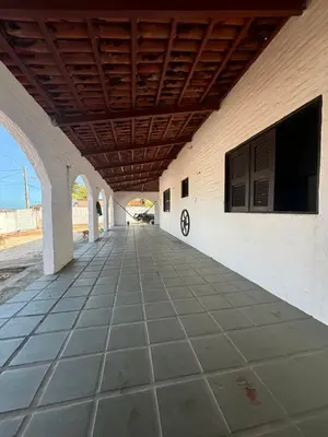 A planta de Casa com piscina próxima a praia de Águas Belas