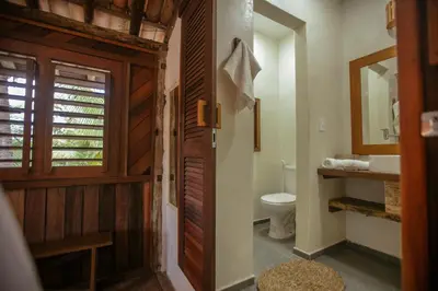 Uma casa de banho em Barrinha dos Ventos Barrinha de Baixo Ceara Quartos Casas Kitesurf