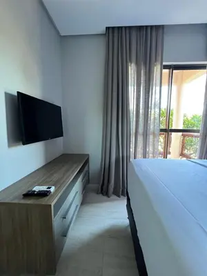 Uma televisão e/ou sistema de entretenimento em Cumbuco Dream
