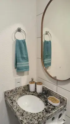 A planta de Apartamento novo com jardim privativo!