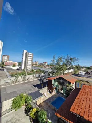 O edifício onde o apartamento está situado
