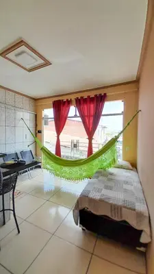 Uma cama ou camas num quarto em Flat Terra do Sol - Jijoca