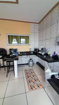 A cozinha ou kitchenette de Flat Terra do Sol - Jijoca