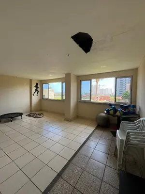 Uma área de estar em Apartamento Praia do Futuro, Fortaleza