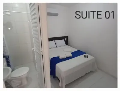 Uma casa de banho em Casa da Lalá
