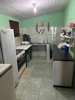 A cozinha ou kitchenette de Casa na Ilha do Farol