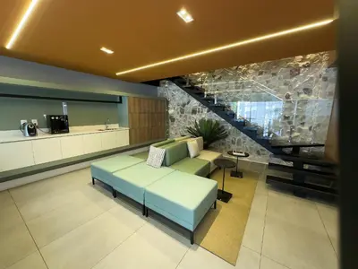 Uma área de estar em Studio JSmart Aldeota José Vilar