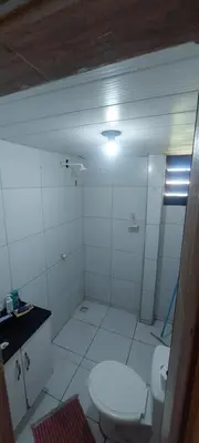 Uma casa de banho em Apartamento na Praia do futuro