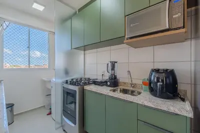 A cozinha ou kitchenette de Mirante #406 - Apê dois quartos por Carpediem
