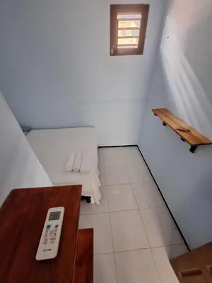 Uma casa de banho em Pousada São João