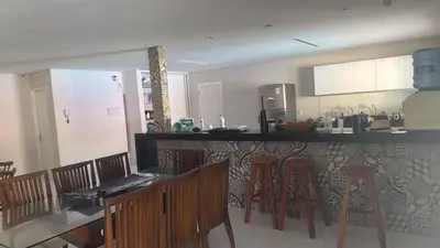 A cozinha ou kitchenette de Casa na Praia de Águas Belas