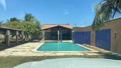 A piscina em ou perto de Casa na Praia de Águas Belas
