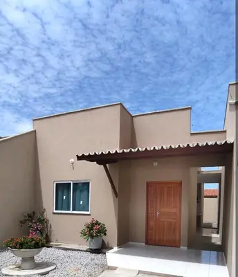 O edifício onde a casa de férias está situado