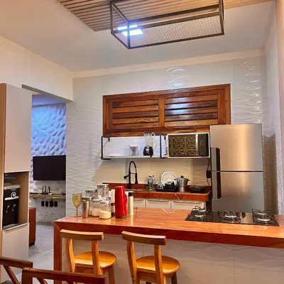 A cozinha ou kitchenette de Casa Prea 2