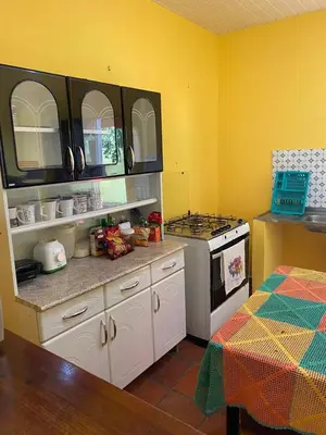 A cozinha ou kitchenette de Jericoarcoara Family House