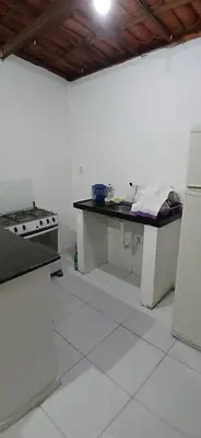 A cozinha ou kitchenette de Casa com piscina em Morro Branco, Beberibe - Ce