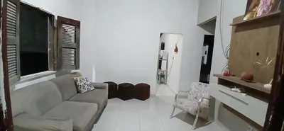 Uma área de estar em Casa com piscina em Morro Branco, Beberibe - Ce