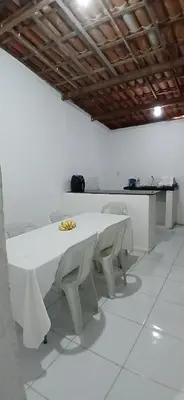 A planta de Casa com Piscina em Morro Branco, Beberibe - Ce