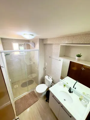 Uma casa de banho em Apartamento Beach place Cumbuco 100m da Praia